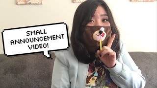 small announcement video ♥︎