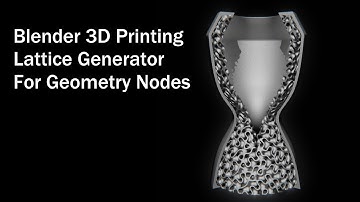 3D Printing Lattice Generator for Blender: Introduction