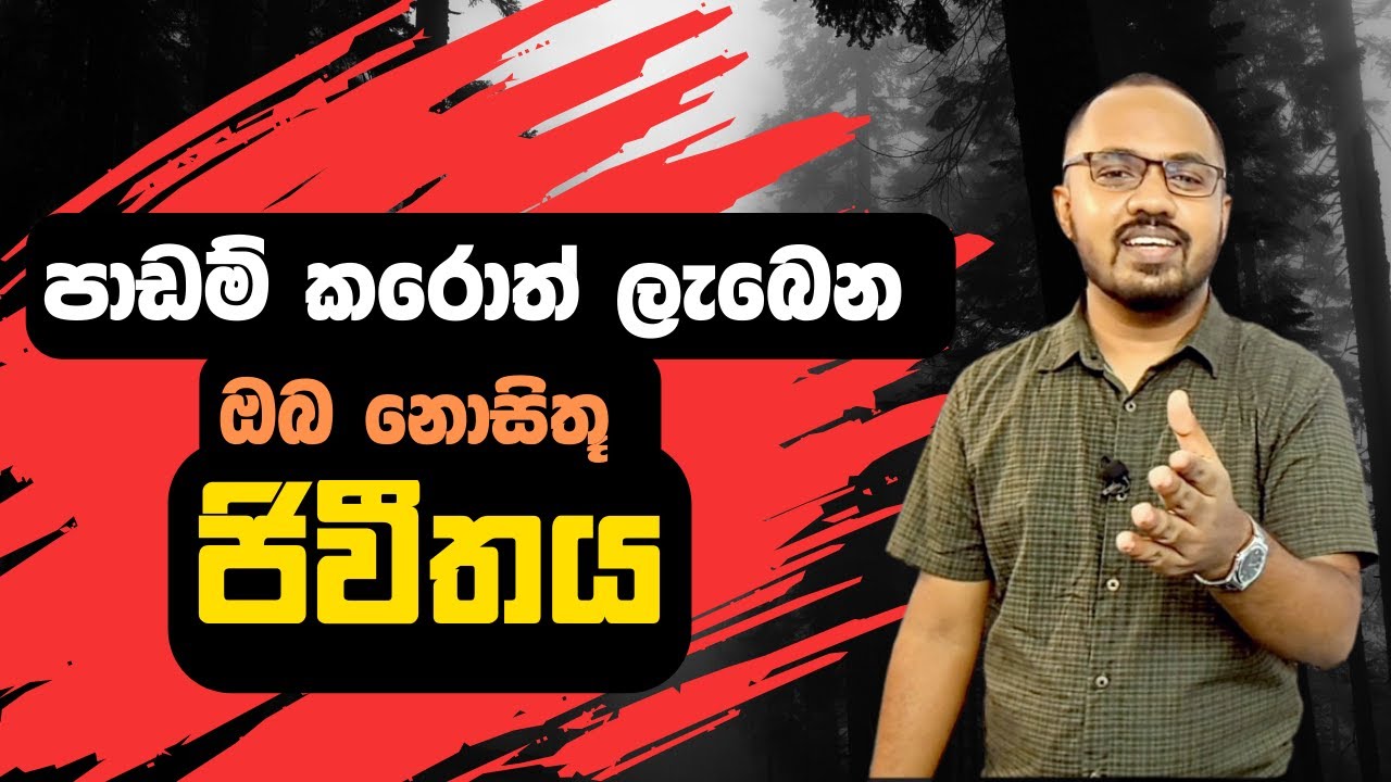 පාඩම් කරොත් ලැබෙන ප්‍රශ්න | Sinhala Motivation | Accounting Sinhala Lesson