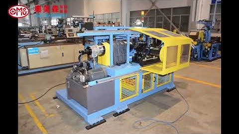 OMS Machinery: CNC spinning machine and CNC closing machine with spinning mode