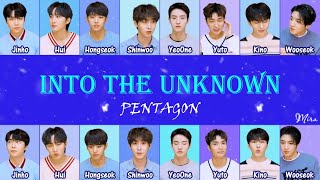 PENTAGON 펜타곤 - INTO THE UNKNOWN (From 'Frozen 2') (Acappella Cover) | Lyrics [ENGSUB]