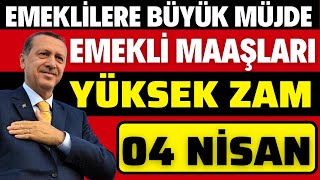 Emekli̇ Maaşlarina Yüksek Zam Müjdesi̇ Seçi̇m Öncesi̇ Maaşlar Artiyor Açikladi