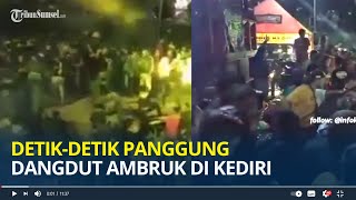 Download lagu Detik Detik Panggung Dangdut Ambruk di Kediri