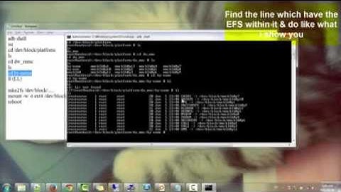 How to fix    recovery mode   E failed to mount   efs Invalid argument