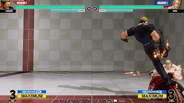THE KING OF FIGHTERS XV - Yamazaki Combo Corner Day 1 #Shorts