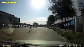 Unexpected Non-Crosswalk Pedestrian Crossing