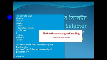 Class-03,Certified Web-Design -CSS Part -01 Bangla Tutorial