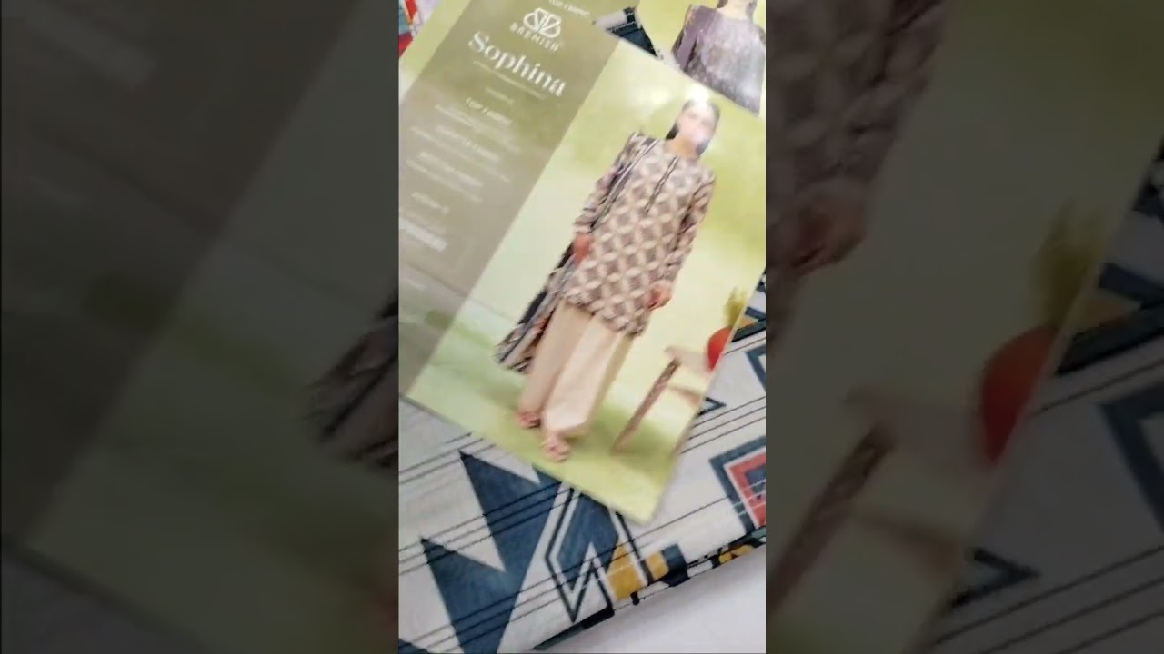 🛒 *Summer Collection 2K25* 🛒🍂 Brand:- *BRENISH BY GULL JEE*  💯 Original  Stock *Sophina Vol 1