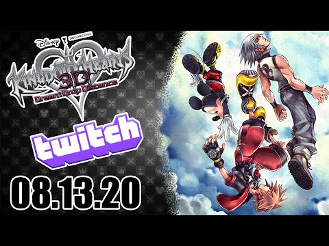 08.13.2020 Kingdom Hearts Dream Drop Distance Day 4 | KH 2.8 - Twitch Vod
