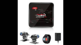 Q3L 2K 5G WiFi Motorcycle Dash Camera with Remote Control Unboxing Video