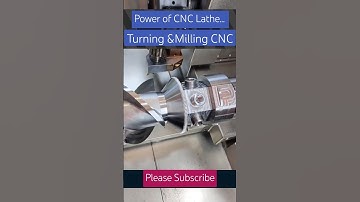 Power of CNC Lathe!! #shorts #ytshorts #trending #technology #technical #technicalguruji #machine