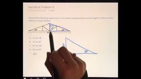 ACT Math: Trigonometry S4P9