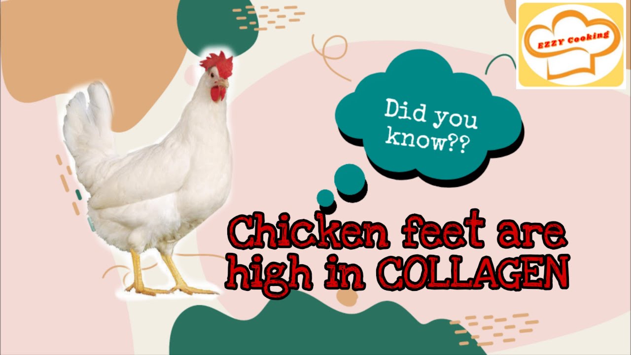 Best way to cook Chicken Feet rich in COLLAGEN YouTube