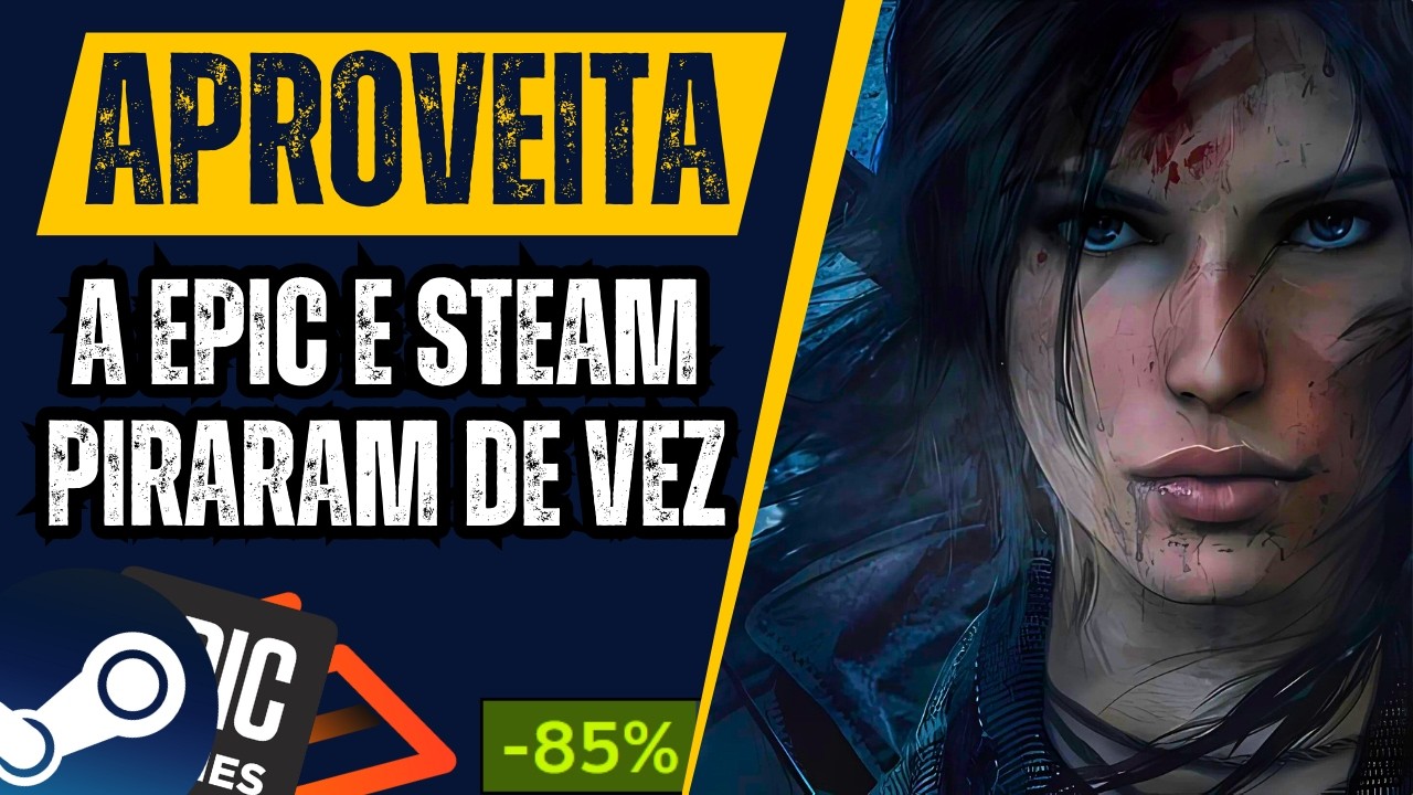 VOA! Nova PROMOÇÃO DE INVERNO da Epic Games, jogos BARATOS Steam e nova oferta de Black Myth Wukong