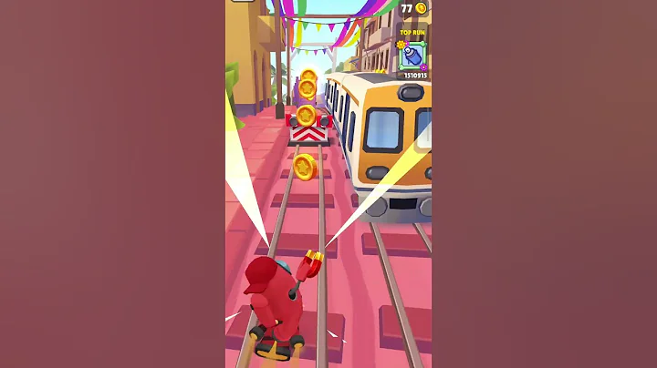 Subway Surfers 🚇 With AMONG US #subwaysurfers #viral #shorts