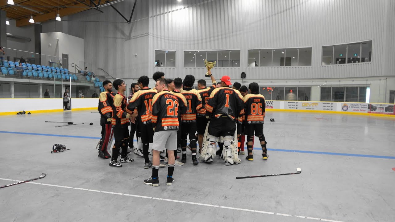 (4K) Ceremony (2022 BCBHA BC Ball Hockey Association Provincials "D