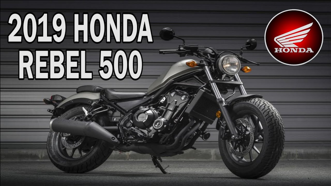 2019 Honda Rebel 500 - Walkaround & Specification - YouTube