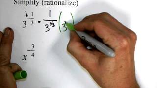 7 6 Rationalizing With Rational Exponents