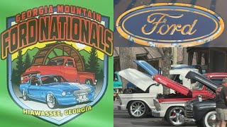 Georgia Mountain Ford Nationals Hiawassee Ga  An All Ford Show  1st Annual 