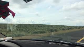 Road From Bend To Burns Oregon