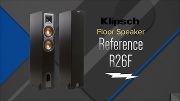 Hands On Review: Klipsch Reference R-26F Black Floorstanding Speaker - R-26F