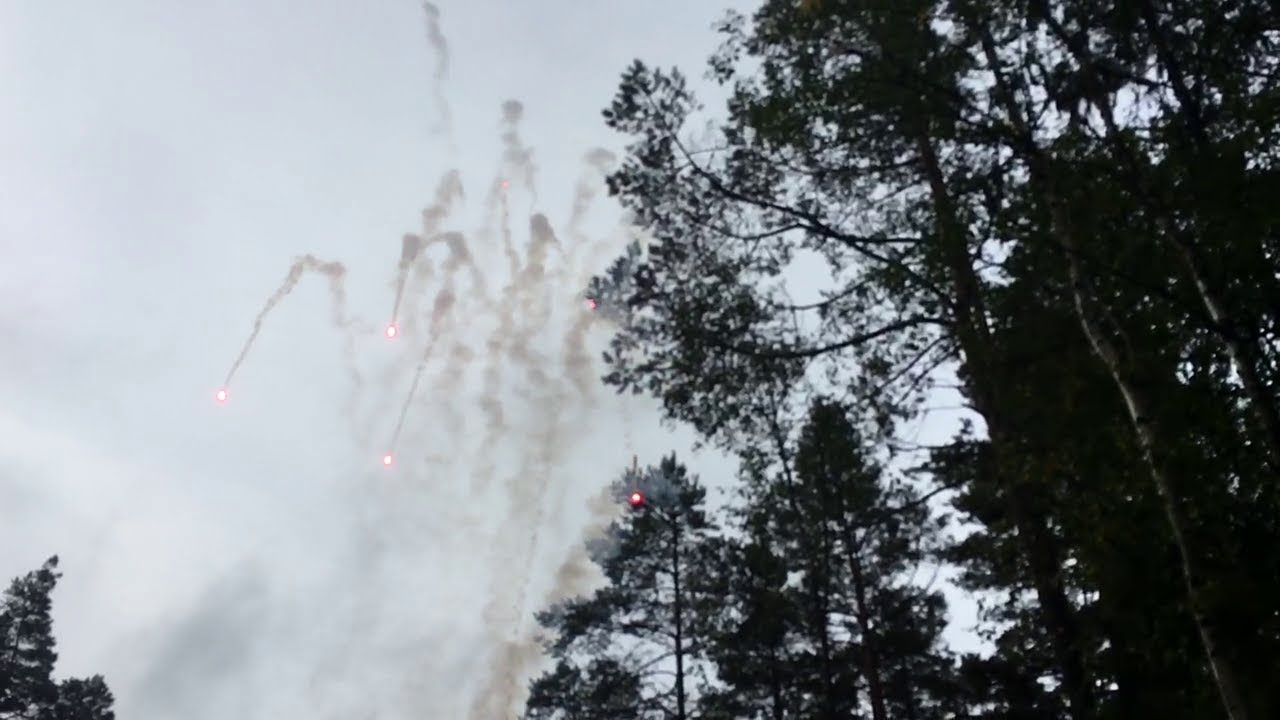 Independence Red firework star