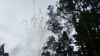Independence Red firework star