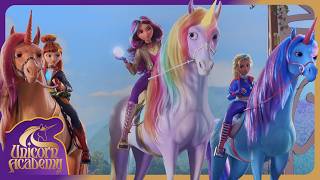 One Magical Crown Star Down, Two to Go! | Unicorn Academy 🦄🌈 | Cartoons for kids