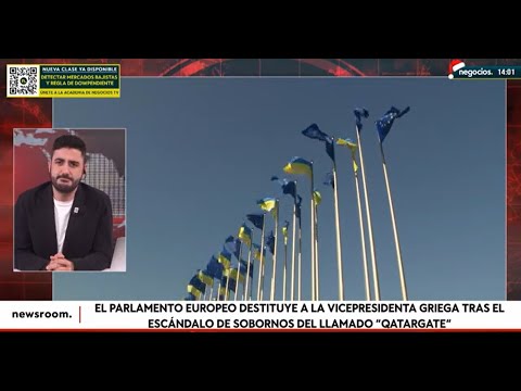 El 'Qatargate' pasa factura a Eva Kaili: el Parlamento Europeo destituye a su vicepresidenta