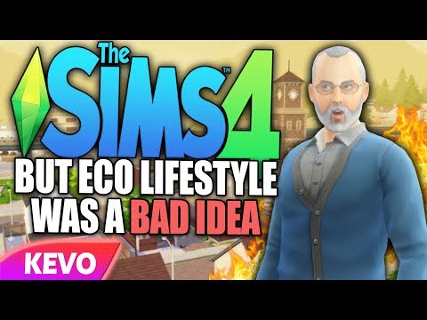 Video: Jaunajā Eco Lifestyle Paplašināšanā Sims 4 Kļūst Zaļš