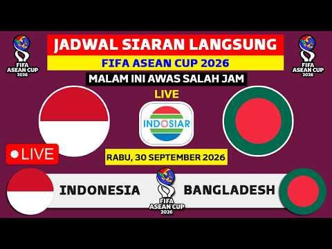 APOLLO777 x GAS55 - Jadwal FIFA ASEAN CUP 2026 - Indonesia vs Bangladesh - Jadwal Timnas Indonesia Live Indosiar