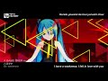 Hatsune Miku - 「GAME OVER feat. 初音ミク」 [English]