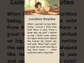 Lunchbox Surprise | #EnglishStory #LearnEnglish #StoryForKids #ShortStory #KidsEnglish