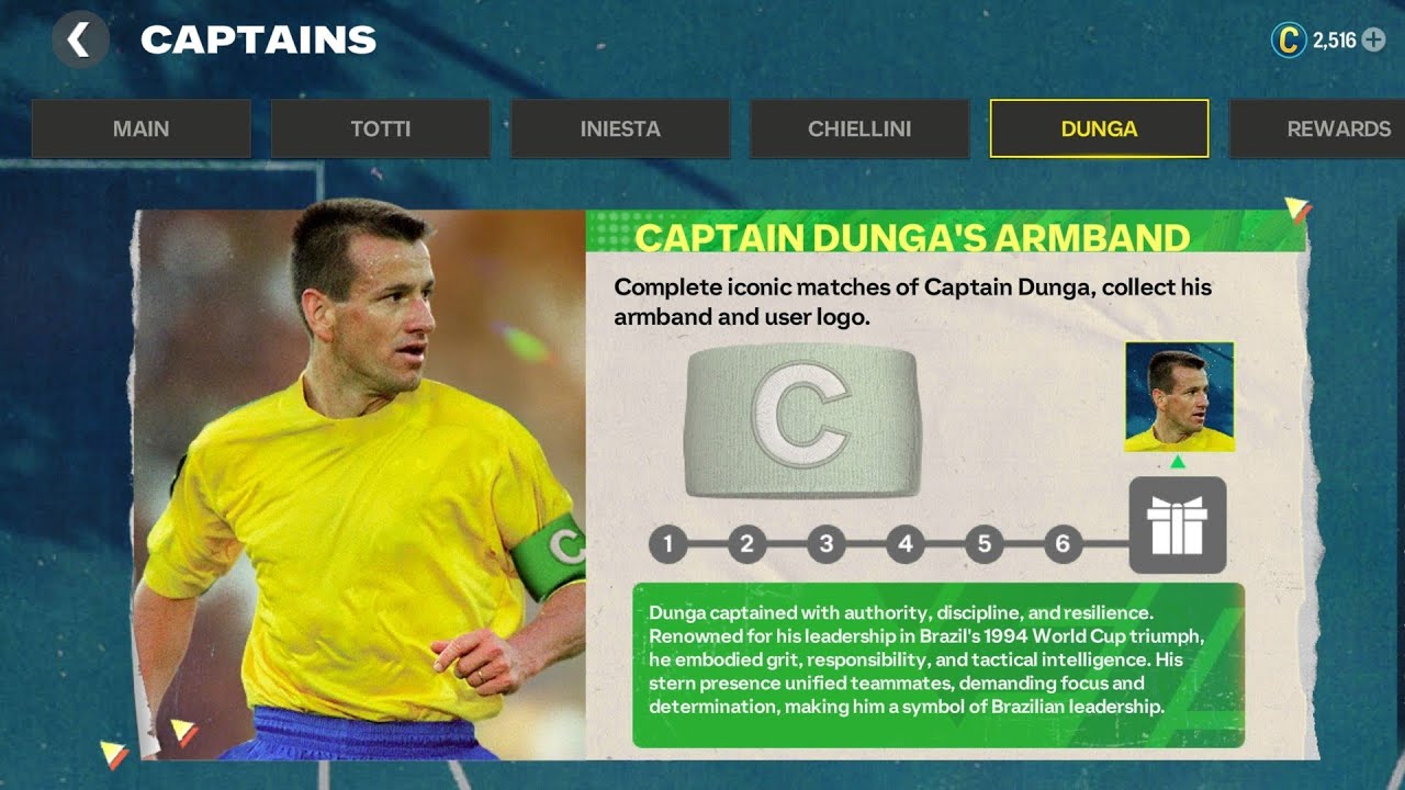 Captains Event Mode - Dunga - FC MOBILE 25
