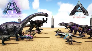 Ark GENESIS 2 vs Ark EXTINCTION | Ark Battle Genesis 1 Vs Genesis 2 Ark