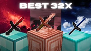 Top 3 New CLEANEST 32x Texture Packs | Hive Pack Folder #7 (skywars, treasure wars, sumo)