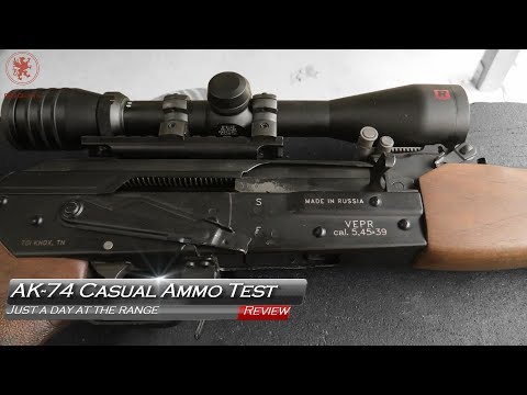 AK-74 Ammo Casual Ammo Test