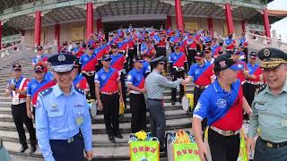 國防部第6屆全國高級中學儀隊競賽表演前_中正預校鼓號樂隊校友團