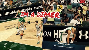 NBA 2K17 IOS/ANDROID My Career- I Broke The Assists Record!!