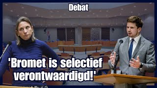 Van Meijeren (FVD) in debat met Bromet (GLPvdA): 'Wat een hypocrisie van de groene partijen!'