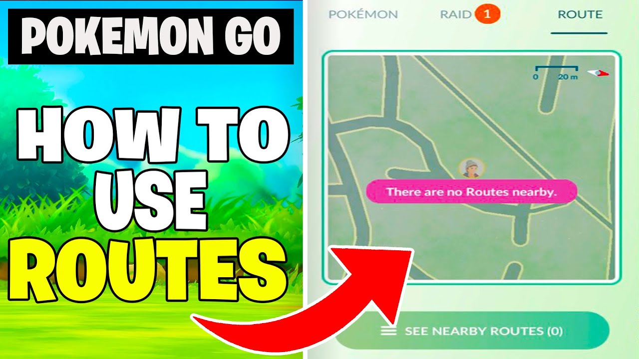 Pokemon GO How To Use Routes YouTube