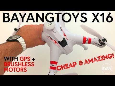 BAYANGTOYS X16 GPS Drone - NEW PILOT REVIEW