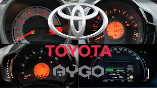 Toyota Aygo (0-100 KM/H) (0-60 MPH) ACCELERATION BATTLE