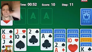 Solitaire: Cash Poker Android Gameplay with Webcam! I Play on Tablet Xiaomi Pad 5 - New Games screenshot 5