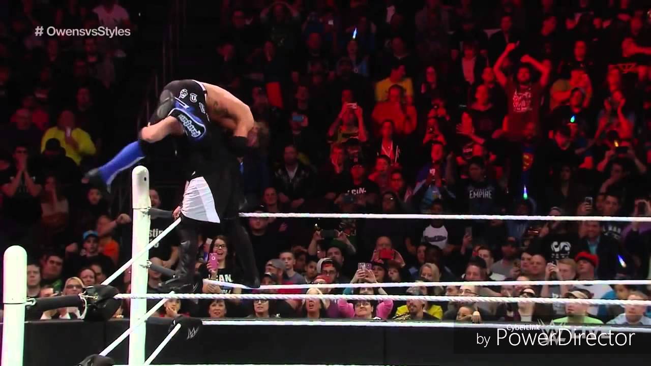Top 20 moves of aj styles in wwe YouTube