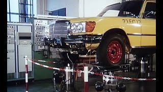 Mercedes Benz Sclass w116 Rare Production U0026 Assembly Footage Promo Film english Subtitles