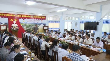 Chợ Mới phiên họp giải trình của Thường trực HĐND huyện