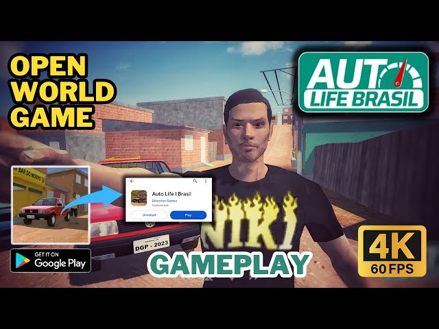 Auto Life Brasil - Open World Gameplay Walkthrough (Android/iOS) - Part 1 