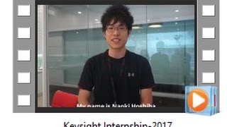 Internship @ Keysight Malaysia