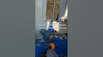 12M Four Nut Rotating Screw Jack System For Cruise Ship Connection Application